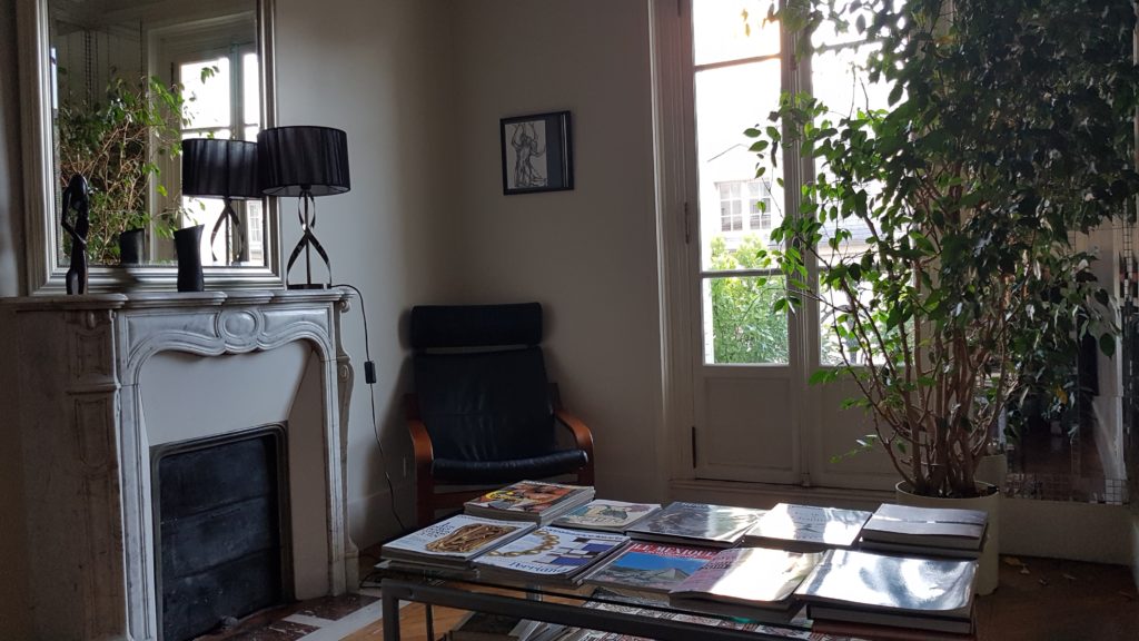 La salle d'attente du cabinet
